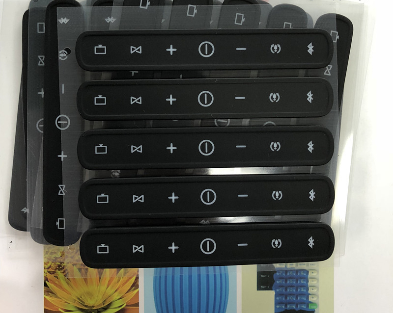 3M self adhesive silicone rubber keypad